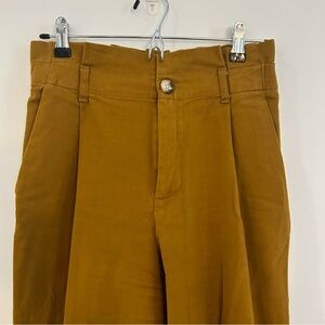 Zara high rise paperbag pants